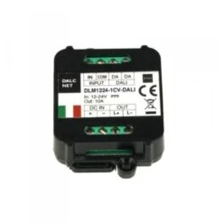 Dalcnet DLM1224-1CV-DALI Led Dimmer Bus DALI 12V 24V 10A Pulsante N.O. 0/1-10V Potenziometro