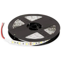 STRISCIA A LUCE LED BIANCA FREDDA SMD 5050 STRIP 5 METRI 300 LED IMPERMEABILE