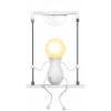 Swing Decor Plafoniere Cartoon Forma Umana Applique Da Parete Creativa Applique Moderna In Metallo Per Soggiorno Camera Da Letto Camera Dei Bambini Bianca -Negozio Di Illuminazione Per La Casa Alla Moda 19303370 1