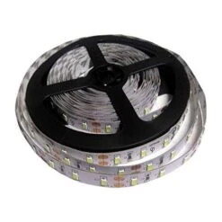Striscia Led Luce Fredda Smd 5050 Bobina Strip Adesiva 5M Metri 300 Led Bianca