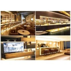 Striscia LED 12V Neon 5M Luce Naturale Impermeabile Flessibile Alimentatore -Negozio Di Illuminazione Per La Casa Alla Moda 20990629 3