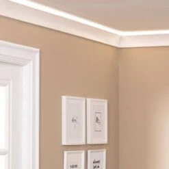 Modanatura Per Striscia LED 2m Flame Bianco2 M -Negozio Di Illuminazione Per La Casa Alla Moda 24072324 2