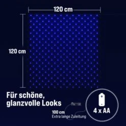 Luci Led Decorative Catena Luminosa LED Cascata Luminosa Interno Sterno Stringa Lichternetz 100 LED Blau (de) 8 Luci Led Decorative Catena Luminosa LED Cascata Luminosa Interno Sterno Stringa Lichternetz 100 LED Blau (de) -Negozio Di Illuminazione Per La Casa Alla Moda 24183903 2