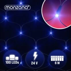 Luci Led Decorative Catena Luminosa LED Cascata Luminosa Interno Sterno Stringa Lichternetz 100 LED Blau (de) 9 Luci Led Decorative Catena Luminosa LED Cascata Luminosa Interno Sterno Stringa Lichternetz 100 LED Blau (de) -Negozio Di Illuminazione Per La Casa Alla Moda 24183903 3