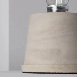 Lampada Da Tavolo Cemento Ray -Negozio Di Illuminazione Per La Casa Alla Moda 24488591 4
