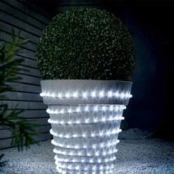 Tubo Luci Led Per Addobbi Natale 30 Metri Luce Bianco Fredda Interno Ed Esterno 9 Tubo Luci Led Per Addobbi Natale 30 Metri Luce Bianco Fredda Interno Ed Esterno -Negozio Di Illuminazione Per La Casa Alla Moda 26978049 3