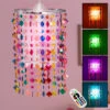Plafoniera A Sospensione Per Bambini TELECOMANDO Luce Di Cristallo Dimmerabile In Un Set Di Lampadine LED RGB -Negozio Di Illuminazione Per La Casa Alla Moda 28661945 1