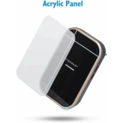 2 CAMPANELLI SENZA FILI WIRELESS DIGITALE IP44 PORTE CASA UFFICIO AIGOSTAR NERO ORO -Negozio Di Illuminazione Per La Casa Alla Moda 28961246 4