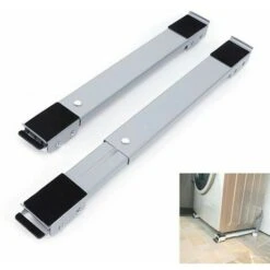 CARRELLO PER MOBILI ELETTRODOMESTICI ESTENSIBILE 45-69 CM ROTELLE RUOTE E FRENO -Negozio Di Illuminazione Per La Casa Alla Moda 30400678 4