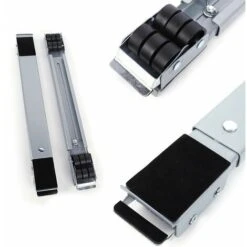 CARRELLO PER MOBILI ELETTRODOMESTICI ESTENSIBILE 45-69 CM ROTELLE RUOTE E FRENO -Negozio Di Illuminazione Per La Casa Alla Moda 30400678 5