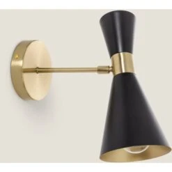 Lampada Da Parete Jigger Nero260 Mm 9 Lampada Da Parete Jigger Nero260 Mm -Negozio Di Illuminazione Per La Casa Alla Moda 35637872 3