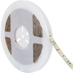 Striscia LED 24V DC 60LED/m 5m IP65 Larghezza 10mm Super Caldo 1700K 5 M120º