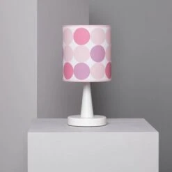 Lampada Da Tavolo Duara Per Bambini Rosa160 Mm -Negozio Di Illuminazione Per La Casa Alla Moda 36804282 3