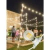 CATENA DI LUCI CORDONIERA LUMINOSA CORDA 11 MT CON PORTALAMPADA E27 CAVO BIANCO 2 CATENA DI LUCI CORDONIERA LUMINOSA CORDA 11 MT CON PORTALAMPADA E27 CAVO BIANCO -Negozio Di Illuminazione Per La Casa Alla Moda 40399738 1