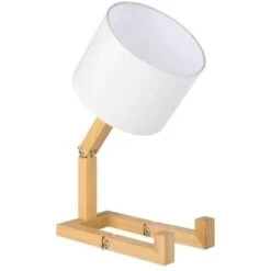 Lampada Da Tavolo Articolata In Legno "YOKI".
