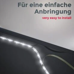 B.K.Licht Striscia LED 3m, Cambio Colori RGB Con Telecomando, Dimmerabile, Adesiva, Accorciabile, Nastro Luminoso LED, Alimentatore Spina Europea, Bianca, Per Interni IP20 10 B.K.Licht Striscia LED 3m, Cambio Colori RGB Con Telecomando, Dimmerabile, Adesiva, Accorciabile, Nastro Luminoso LED, Alimentatore Spina Europea, Bianca, Per Interni IP20 -Negozio Di Illuminazione Per La Casa Alla Moda 42825973 4