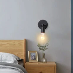 Vintage Industriale Applique Parete Camera Da Letto Soggiorno Cucina E27 Ferro Battuto Lampada Parete -Negozio Di Illuminazione Per La Casa Alla Moda 50445221 3