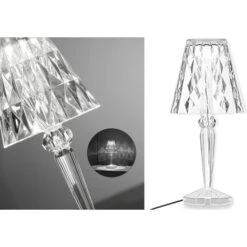 Lampada Da Tavolo Da Interno RGB Con Filo USB Diamantata Effetto Cristallo -Negozio Di Illuminazione Per La Casa Alla Moda 51761031 5