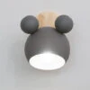 Applique Da Muro Nordica Lampada A Muro Per Cartoni Animati Applique Da Parete Creativa Luce A Muro Di Personalità Semplice Per Soggiorno Camera Da Letto Camera Dei Bambini Grigio -Negozio Di Illuminazione Per La Casa Alla Moda 51787347 1