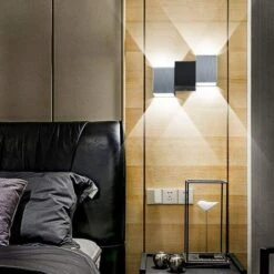 Applique Da Parete 6W Led Lampada Da Parete Moderna Bianco Freddo Luce A Muro Da Interno Per Corridoio Del Soggiorno -Negozio Di Illuminazione Per La Casa Alla Moda 52861596 3