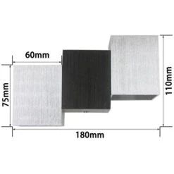 Applique Da Parete 6W Led Lampada Da Parete Moderna Bianco Freddo Luce A Muro Da Interno Per Corridoio Del Soggiorno -Negozio Di Illuminazione Per La Casa Alla Moda 52861596 4