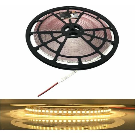 Striscia Led Luce Calda 3000k Strip Adesiva 50 Mt 24v Bobina 6000 Smd 2835 3 Striscia Led Luce Calda 3000k Strip Adesiva 50 Mt 24v Bobina 6000 Smd 2835