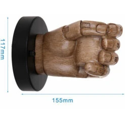 Lampada Da Parete Creativa E27 Industriale Retro Resina Applique Da Parete Bar Ristorante Caffetteria Decorazione Luci,mano Sinistra + Mano Destra -Negozio Di Illuminazione Per La Casa Alla Moda 56147396 4