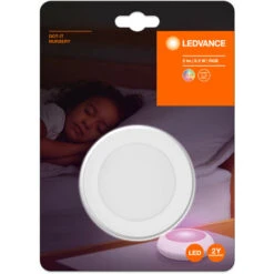 LEDVANCE Apparecchio A Batteria LED: Per Parete/sottoscocca, DOT-IT NURSERY / 0,20 W, 4.5 V, Ampiezza Fascio Luminoso: 110, RGB, Materiale Del Corpo: Plastic, IP20 -Negozio Di Illuminazione Per La Casa Alla Moda 57534900 3