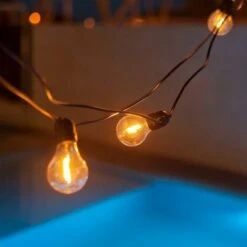 ALLEGRA OUTDOOR 3000K BLACK 5MT+3MT CABLE 220V - Luce CALDA