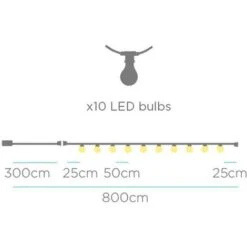 ALLEGRA OUTDOOR 3000K BLACK 5MT+3MT CABLE 220V - Luce CALDA -Negozio Di Illuminazione Per La Casa Alla Moda 58091749 3