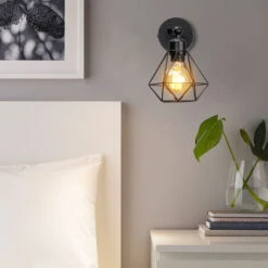 Lampada Da Parete Vintage,180° Girevole E27 Retro Industriale Interni Illuminazione Applique Da Parete Per Soggiorno Camera Da Letto - 1 Pcs -Negozio Di Illuminazione Per La Casa Alla Moda 58528550 3