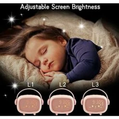 Sveglia Digitale Per Bambini Per Ragazze Orologio Digitale Per Ragazzi Sveglia A LED Con Luce Notturna Angelo Con Lampada Da Comodino Luminosa (rosa) -Negozio Di Illuminazione Per La Casa Alla Moda 63852817 4