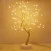 MINKUROW Luce Per Albero A Led, Luce Notturna A 108 Led A Stella, Albero Di Design Con Rami Di Filo Di Rame Regolabili, Per La Decorazione Della Festa Nuziale. -Negozio Di Illuminazione Per La Casa Alla Moda 69789506 1