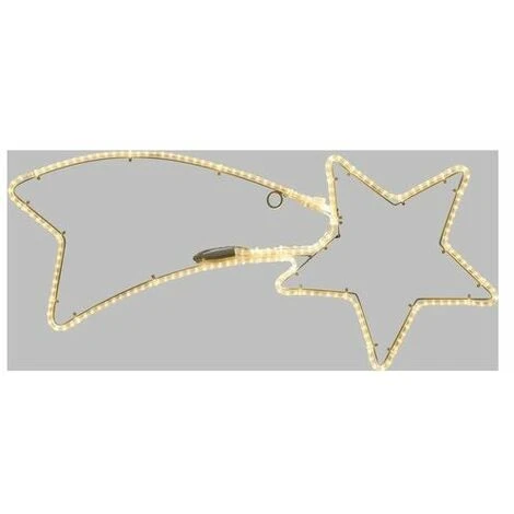 Lotti Decoro Luminoso Stella Cometa Led 3 Lotti Decoro Luminoso Stella Cometa Led
