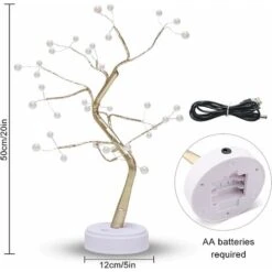 Lampada Da Tavolo LED Tree Bonsai Con Batteria E Inserto Di Alimentazione USB Lampada Da Tavolo Decorazione Albero Lampada Da Tavolo Rame Regolabile Lampada Da Tavolo Night Light 36 -Negozio Di Illuminazione Per La Casa Alla Moda 74689306 3