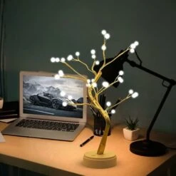 Lampada Da Tavolo LED Tree Bonsai Con Batteria E Inserto Di Alimentazione USB Lampada Da Tavolo Decorazione Albero Lampada Da Tavolo Rame Regolabile Lampada Da Tavolo Night Light 36 -Negozio Di Illuminazione Per La Casa Alla Moda 74689306 4