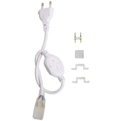 Spina Elettrica Per Striscia Led 220V SMD 5050 Bianco Aigostar 3 Spina Elettrica Per Striscia Led 220V SMD 5050 Bianco Aigostar