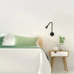 Forlight Lampada Da Lettura Crobat Led 3.8W 3000K Nero 311Lm -Negozio Di Illuminazione Per La Casa Alla Moda 76130388 2