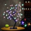 ZOLGINAH LED Cherry Tree Lamp, 0.45M 48LED, Albero Luminoso A LED, Rami Neri, Per La Decorazione Domestica (multicolore) 2 ZOLGINAH LED Cherry Tree Lamp, 0.45M 48LED, Albero Luminoso A LED, Rami Neri, Per La Decorazione Domestica (multicolore) -Negozio Di Illuminazione Per La Casa Alla Moda 80609480 1