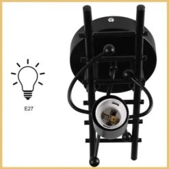 None Lampada Da Parete Umanoide Creativa Applique Da Parete Per Interni Lampada Da Parete Moderna Max 60W E27 Art Deco 10pcs