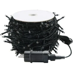 Catene Luminose Da Esterno Lampada Fata Catena Di Luci A LED Da Parete, 8 Modalitŕ Di Illuminazione, IP44, Decorazione Soggiorno, Bianco Caldo, 10m 400 LEDs HENGMEI