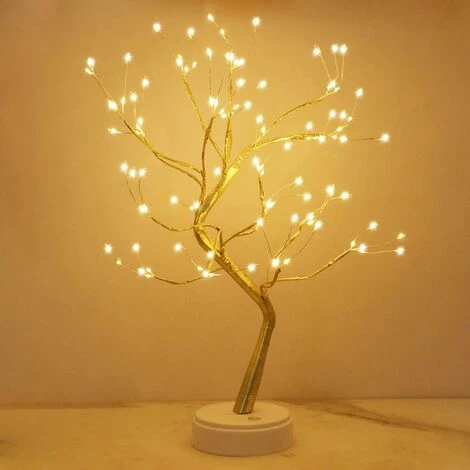 LITZEELuce Per Albero A Led, Luce Notturna A 108 Led A Stella, Albero Di Design Con Rami Di Filo Di Rame Regolabili, Per La Decorazione Della Festa Nuziale. 3 LITZEELuce Per Albero A Led, Luce Notturna A 108 Led A Stella, Albero Di Design Con Rami Di Filo Di Rame Regolabili, Per La Decorazione Della Festa Nuziale.