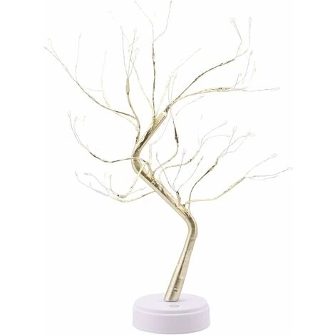 LITZEELuce Per Albero A Led, Luce Notturna A 108 Led A Stella, Albero Di Design Con Rami Di Filo Di Rame Regolabili, Per La Decorazione Della Festa Nuziale. 7 LITZEELuce Per Albero A Led, Luce Notturna A 108 Led A Stella, Albero Di Design Con Rami Di Filo Di Rame Regolabili, Per La Decorazione Della Festa Nuziale. - immagine 5