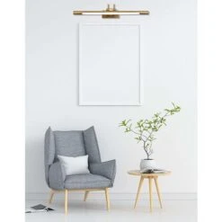 Applique A LED Per Illuminare Quadri, Specchi, Ecc., Stile Tradizionale Ed Elegante Con LED Da 8W, Caldo 3000K, Bronzo Antico, Completamente Snodato E Orientabile. -Negozio Di Illuminazione Per La Casa Alla Moda 89604925 3