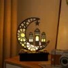 Lampada A LED In Legno Decorazione Ramadan Luna Crescente Luci Stellari Musulmano Islam Eid Ramadan Festival Decorazioni Luce Notturna Luna Crescente Per Feste, Casa E Regali (C) (batteria Non Inclusa -Negozio Di Illuminazione Per La Casa Alla Moda 89810483 1