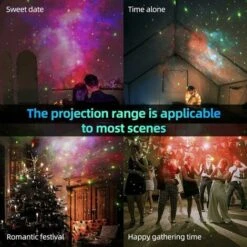 Astronauta Lampada Di Proiezione Robot Cielo Stellato Lampada Di Proiezione A LED Con Telecomando E Timer Decorazioni Per La Casa Decorazioni Per La Camera Da Letto Di Natale -Negozio Di Illuminazione Per La Casa Alla Moda 93247348 3
