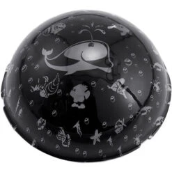 Lampada Per Proiettore Girevole A 360° Lampada Da Notte Per Bambini Con Pellicola (nera)