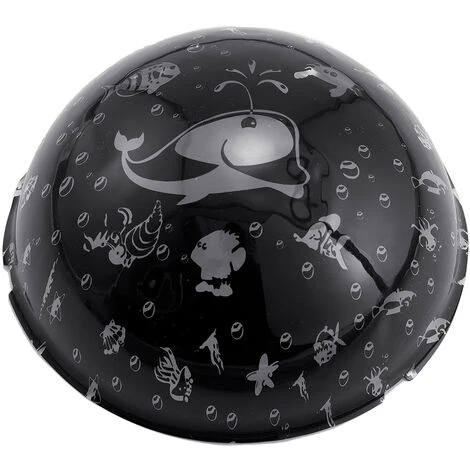 Lampada Per Proiettore Girevole A 360° Lampada Da Notte Per Bambini Con Pellicola (nera) 3 Lampada Per Proiettore Girevole A 360° Lampada Da Notte Per Bambini Con Pellicola (nera)