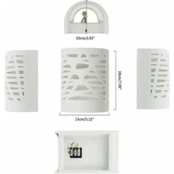 Lampada Da Parete A LED 7W Moderna Luce Bianca Per Interni In Gesso Per Soggiorno, Camera Da Letto, Scale, Corridoio, Luce Notturna -Negozio Di Illuminazione Per La Casa Alla Moda 94295310 2