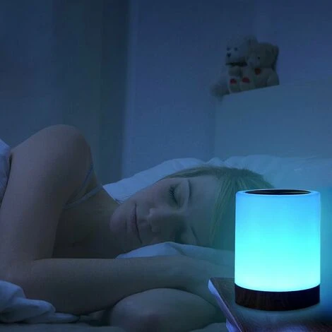 Lampada Da Comodino Touch Dimmerabile, T-Audace Luce Notturna A LED A Batteria Senza Fili Con 8 Cambi Di Colore E 3 Intensità Luminose, Luce Notturna A LED Ricaricabile Per Bambini Con Funzione Timer 5 Lampada Da Comodino Touch Dimmerabile, T-Audace Luce Notturna A LED A Batteria Senza Fili Con 8 Cambi Di Colore E 3 Intensità Luminose, Luce Notturna A LED Ricaricabile Per Bambini Con Funzione Timer - immagine 3